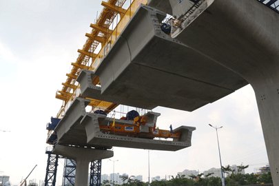 20150608インフラ：ホーチミン市で最初の地下鉄陸橋の構築
